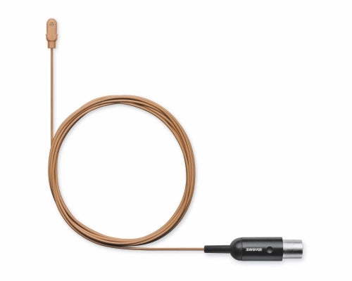 Shure - DuraPlex Omnidirectional Subminiature Waterproof Microphone - Cocoa
