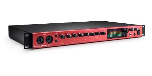 Focusrite - Interface audio USB rackable Clarett+ 8Pre 18 entrées/20 sorties