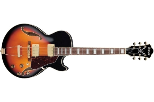 Guitare électrique Ibanez AG75G Artcore Hollowbody - Brown Sunburst