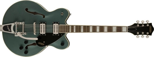 Guitares Gretsch - Guitare Streamliner G2622T à double découpe avec Bigsby et touche en laurier - Vert Stirling