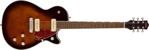 Guitares Gretsch - G5210-P90 Electromatic Jet Two 90 Single-Cut avec enveloppe, touche en laurier - Single Barrel Burst