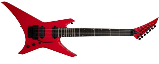 Jackson Guitars - Pro Series Signature Dave Davidson Warrior WR7, touche ébène - Rouge Ferrari