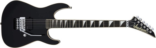 Jackson Guitars - Pro Plus Pure Metal Limited Edition Soloist SL1A, touche ébène - Noir brillant