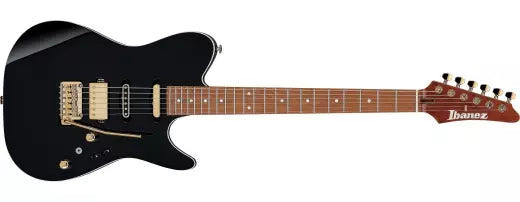 Ibanez - Guitare électrique Signature Lari Basilio avec étui - Noir