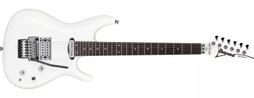 Guitare électrique Ibanez Signature Joe Satriani avec étui - Blanc