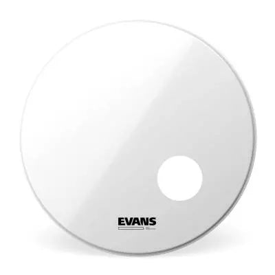 Evans - BD24RSW - 24 Inch EQ3 Resonant Smooth White Drumhead