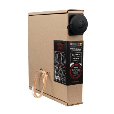 DAddario - Cordes pour guitare acoustique EJ17-B25 Phosphor Bronze Medium 13-56, 25 jeux