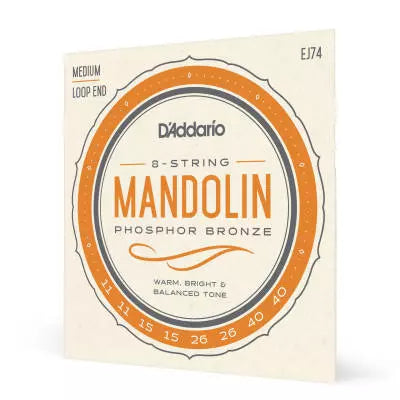 DAddario - EJ74 - Mandolin Phosphor Bronze Medium 11-40