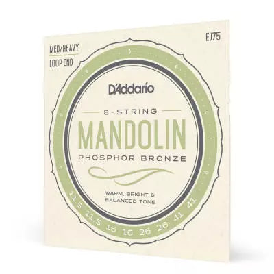 DAddario - EJ75 - Mandoline Phosphor Bronze Moyen/Lourd 11,5-41