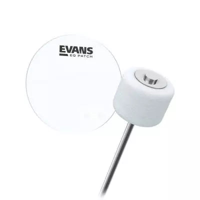Evans - Patch EQ - Pédale simple en plastique - Transparent