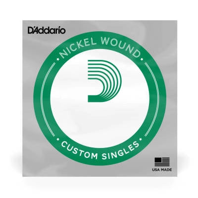 DAddario - Corde simple pour guitare électrique nickelée NW020 .020