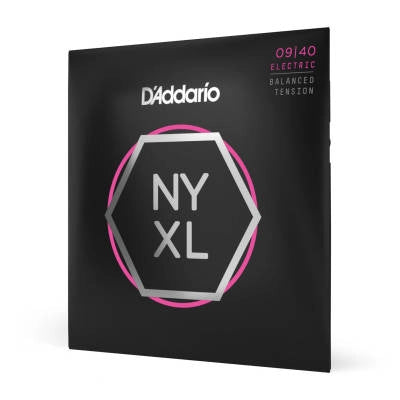 DAddario - NYXL Nickel Wound, tension équilibrée super légère, 09-40