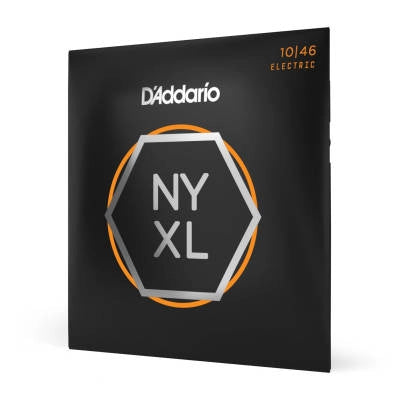 DAddario - NYXL1046 Cordes pour guitare électrique nickelées Regular Light 10-46