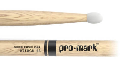Promark - Baguettes de batterie Shira Kashi Oak 2B à embout nylon