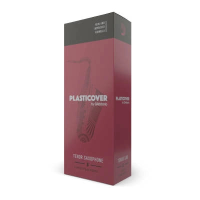 Plasticover - Tenor Sax Reeds, Strength 4.0, 5-pack