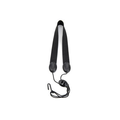 Sangle de saxophone RICO by D'Addario, soprano/alto, nylon noir