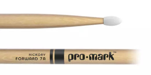 Promark - 7A Hickory Drum Sticks with Nylon Tips