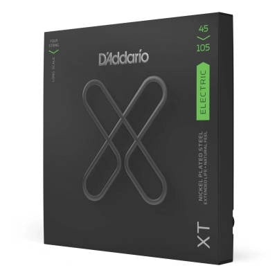 DAddario - Cordes XT pour basse avec revêtement - Diapason long 45-105