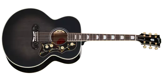 Gibson - Guitare acoustique/électrique standard SJ-200 avec étui rigide - Cobra Burst