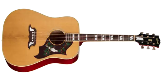 Gibson - Guitare acoustique Dove Light Aged de 1963 avec étui rigide - Dark Natural