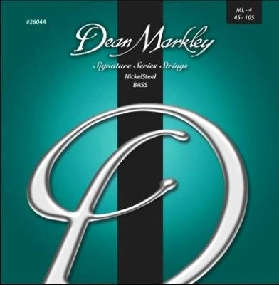 Dean Markley - Cordes de basse 4 cordes en acier nickelé - 45-105