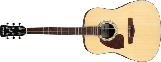 Ibanez - Guitare acoustique Dreadnought PF50L en épicéa/meranti - Naturel (gaucher)