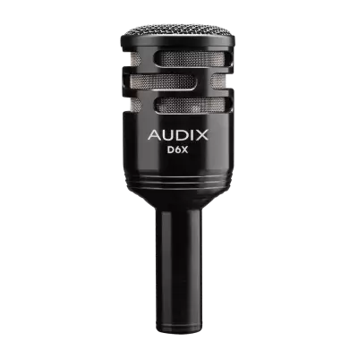Audix - Microphone de grosse caisse dynamique D6X avec filtres commutables