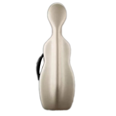 Étui pour violon Eastman Strings CAVL30 en polycarbonate, forme mini-violoncelle, 4/4, doré