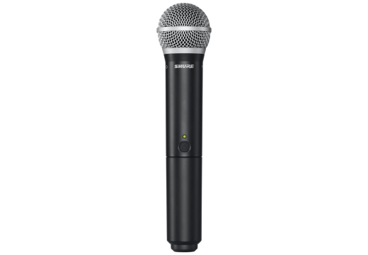 Shure - BLX2/PG58 Wireless Handheld Transmitter with PG58 Capsule (J11: 596-616 MHz)