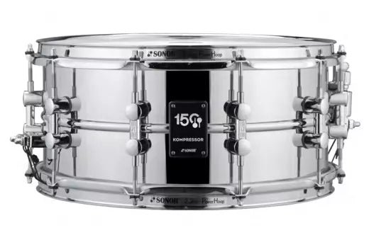 Sonor - 150th Anniversary Steel Shell 6.5x14 Kompressor Snare Drum