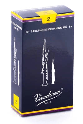 Vandoren - Anches traditionnelles pour saxophone sopranino (10/boîte) - 2