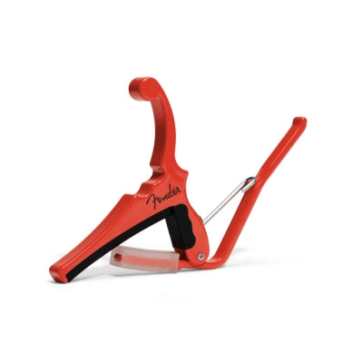 Kyser - Capodastre de guitare électrique à changement rapide Fender x Kyser - Rouge Fiesta