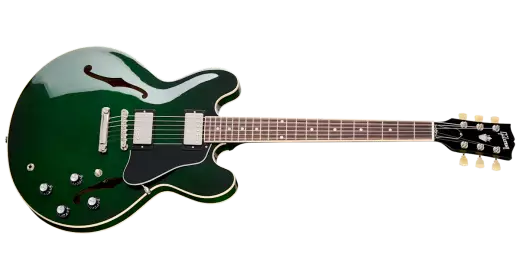 Gibson - ES-335 Guitare électrique avec étui rigide - Menthe verte