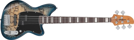 Ibanez - Talman Standard Basse électrique 5 cordes - Cosmic Blue Starburst