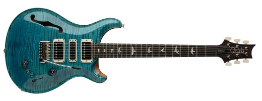 PRS Guitars - Guitare électrique semi-creuse spéciale avec étui rigide - Carroll Blue