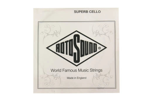 Roto Sound - Chrome Flatwound Cello Single String - 3rd
