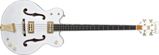 Gretsch Guitars - G6136LSB White Falcon Semi-Hollowbody Bass - White
