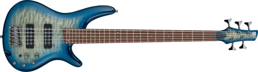 Ibanez - SR Standard 5-String Electric Bass - Stained Cosmic Blue Starburst