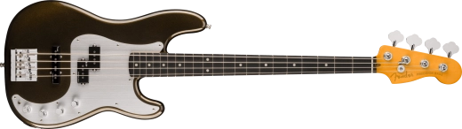 Fender - American Ultra II Precision Bass, touche en ébène - Texas Tea