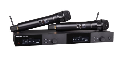 Shure - SLXD24D/N8CB Dual Wireless System with Nexadyne 8/C Handheld Transmitter - G58