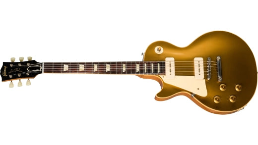 Gibson Custom Shop - Guitare électrique Les Paul Goldtop VOS 1956 réédition avec étui rigide (gaucher)