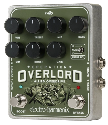 Electro-Harmonix - Pédale d'overdrive Operation Overlord