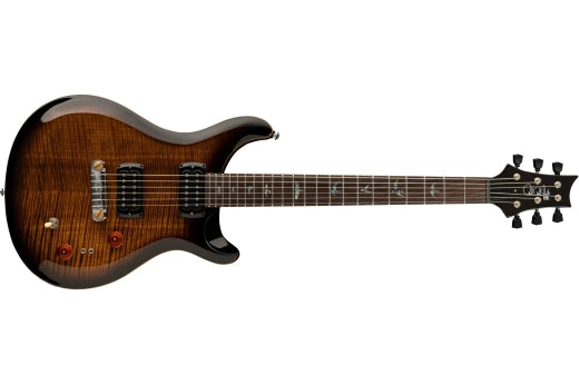 PRS Guitars - Guitare SE Pauls avec housse - Noir et or Sunburst