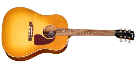Gibson - Guitare acoustique/électrique standard J-45 avec étui rigide - Heritage Cherry Burst
