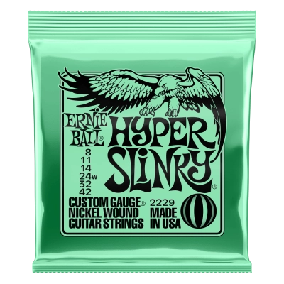 Ernie Ball - Cordes électriques Hyper Slinky 8-42