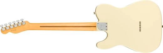 Fender - American Professional II Telecaster, touche palissandre - Olympic White avec étui moulé de luxe 0113940705