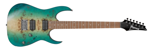 Guitare électrique Ibanez RG421PB série RG - Caribbean Shoreline Flat