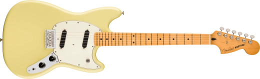 Fender - Player II Mustang, touche en érable - Jaune Hialeah
