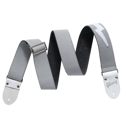 Gibson - The Vintage Bolt Guitar Strap - Gray