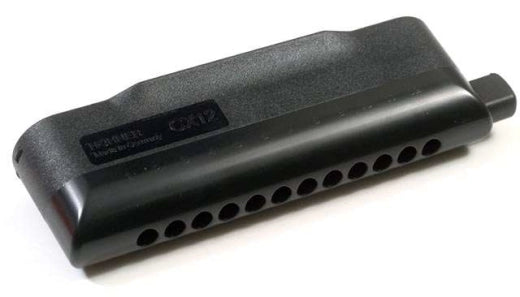 Hohner - Harmonica chromatique noir CX-12 - Ténor C